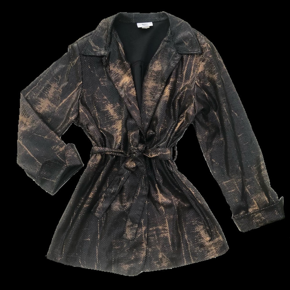 Snakeskin Coat